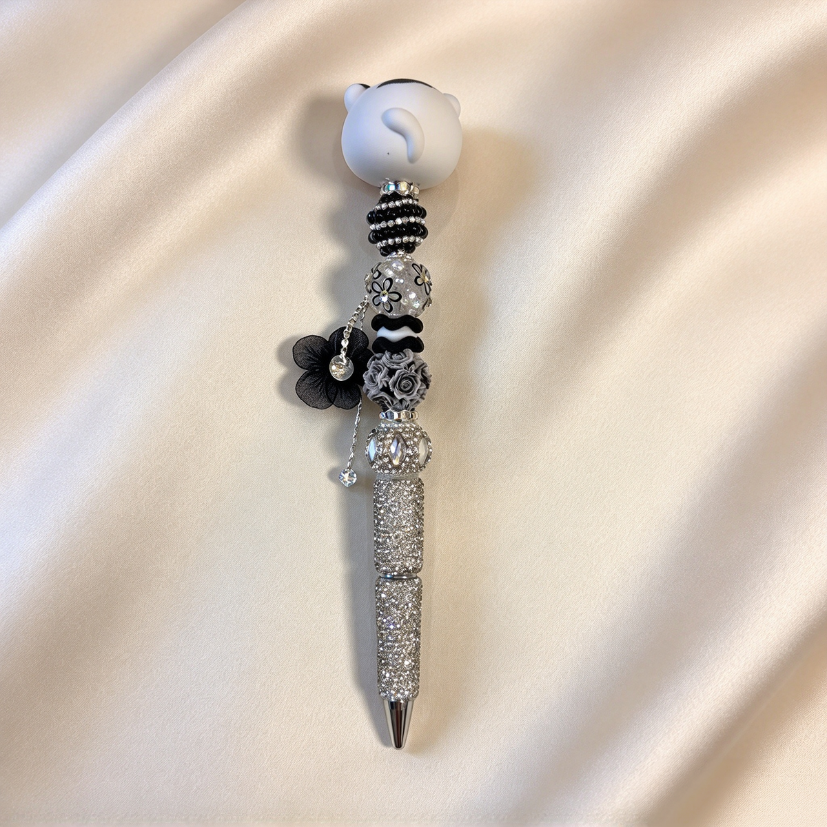 Monochrome Emma Rhinestone Pen
