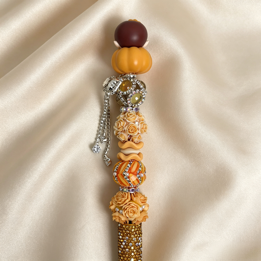 Halloween Special✨Pumpkin Rhinestone Handmade Pen