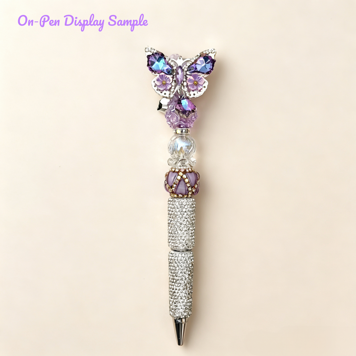 Crystal Floral Butterfly Fancy Beads
