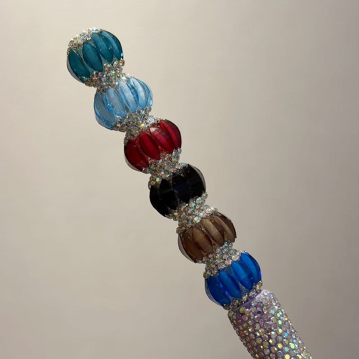 Pumpkin Rib Fancy Beads
