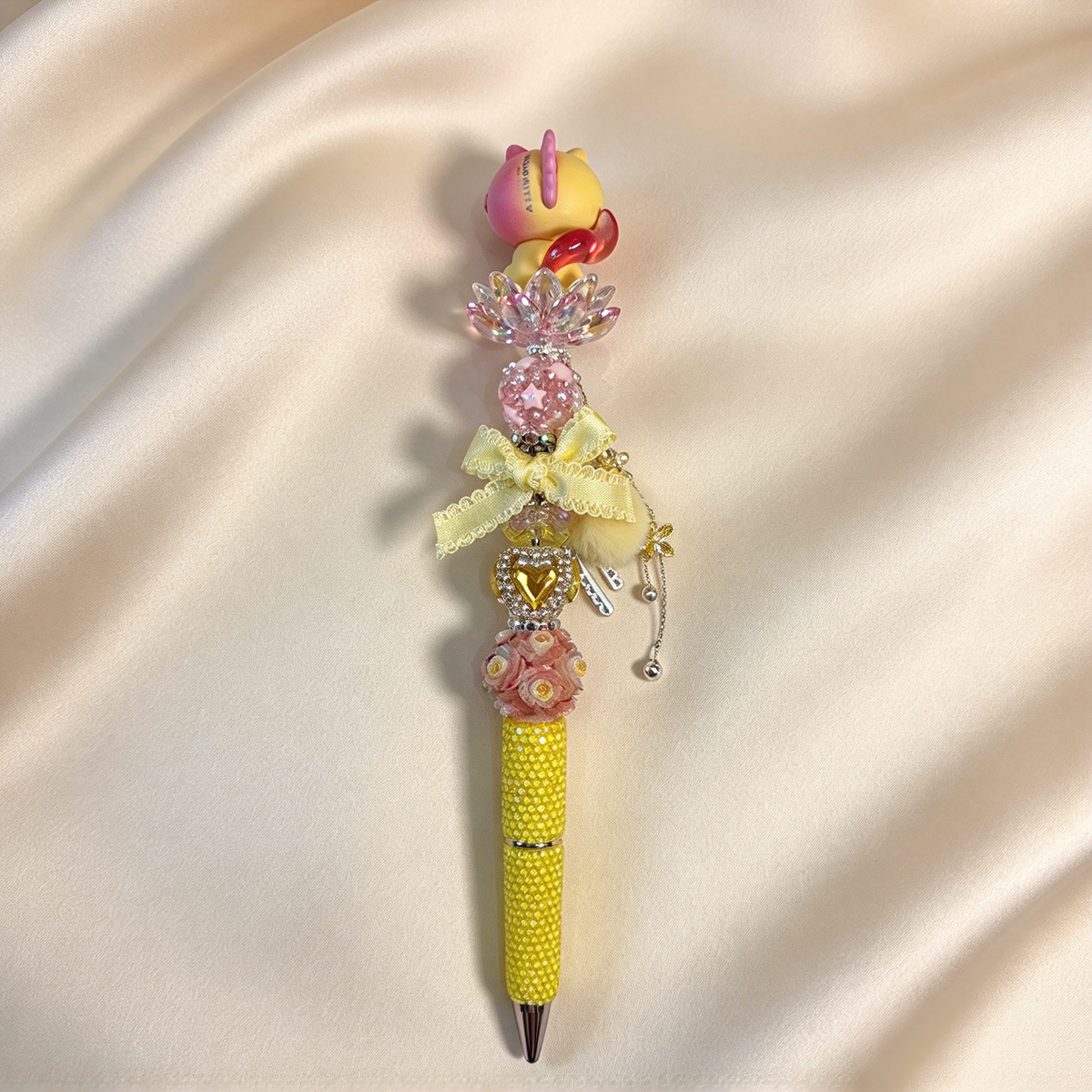 Buttercup Blush HK Rhinestone Pen
