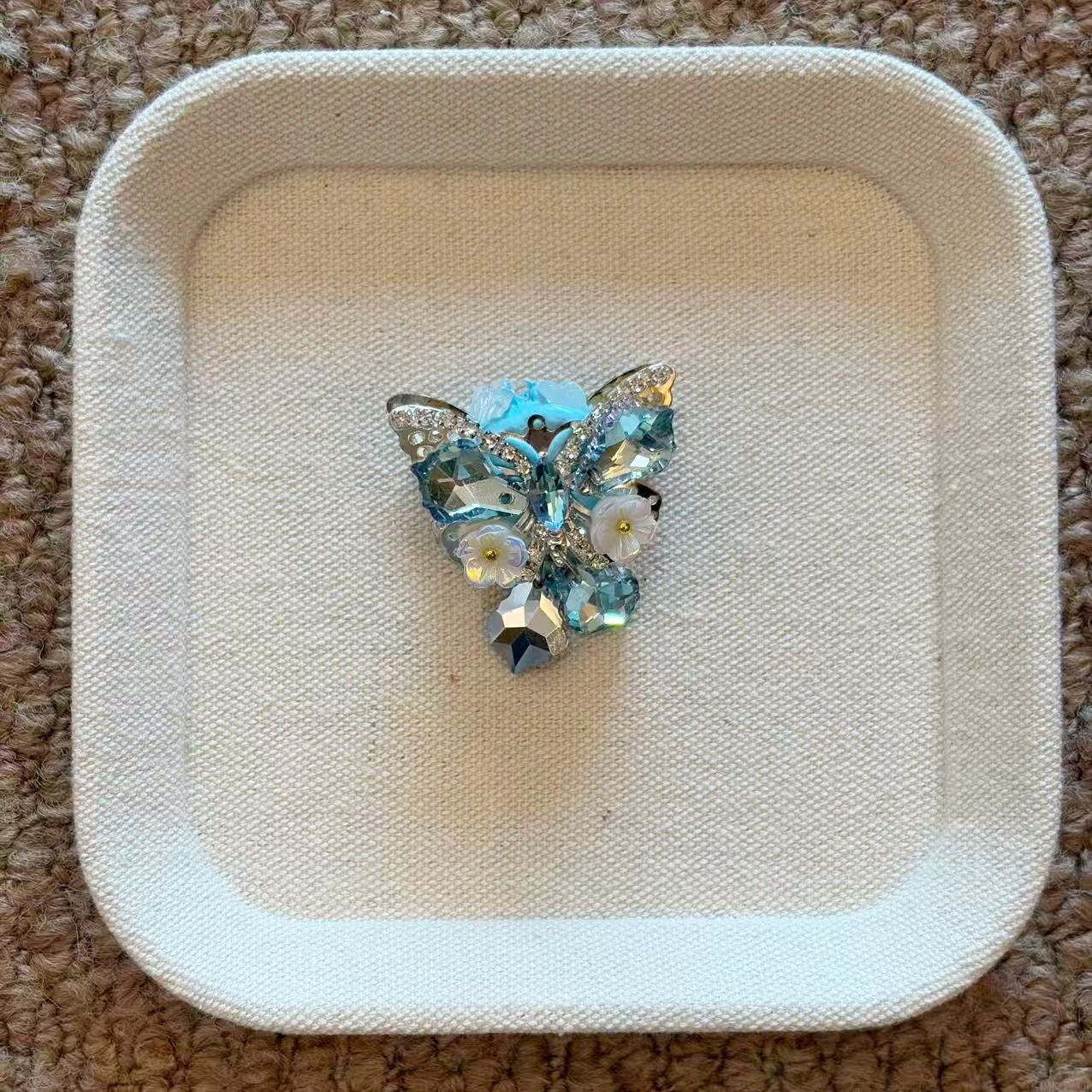 Crystal Floral Butterfly Fancy Beads