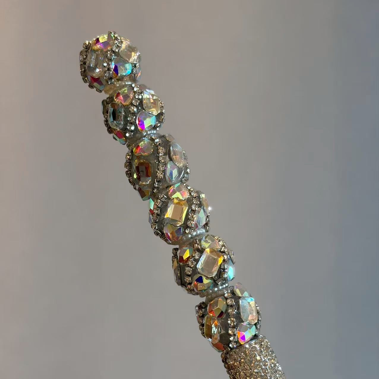 Heart & Square Zircon Elegant Fancy Beads