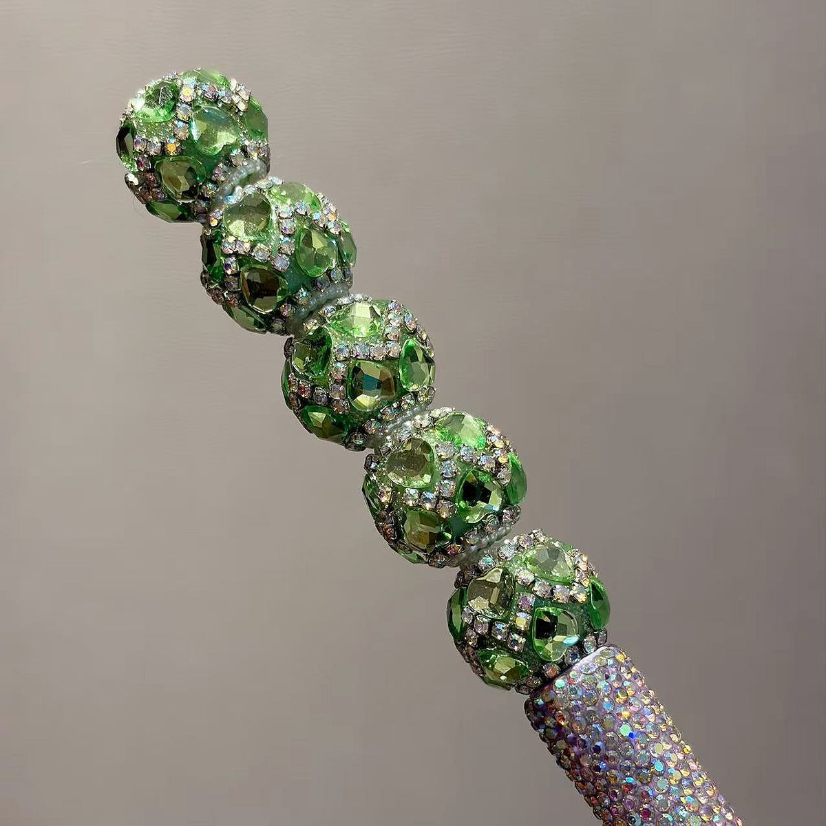 Ornate Facet Inlay Fancy Beads