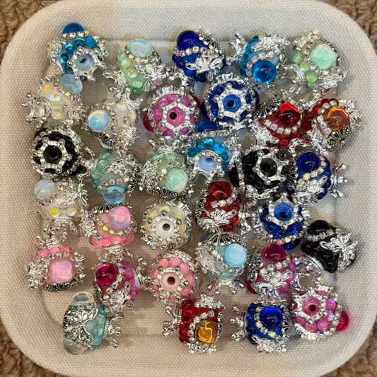 Crown Butterfly Fancy Beads