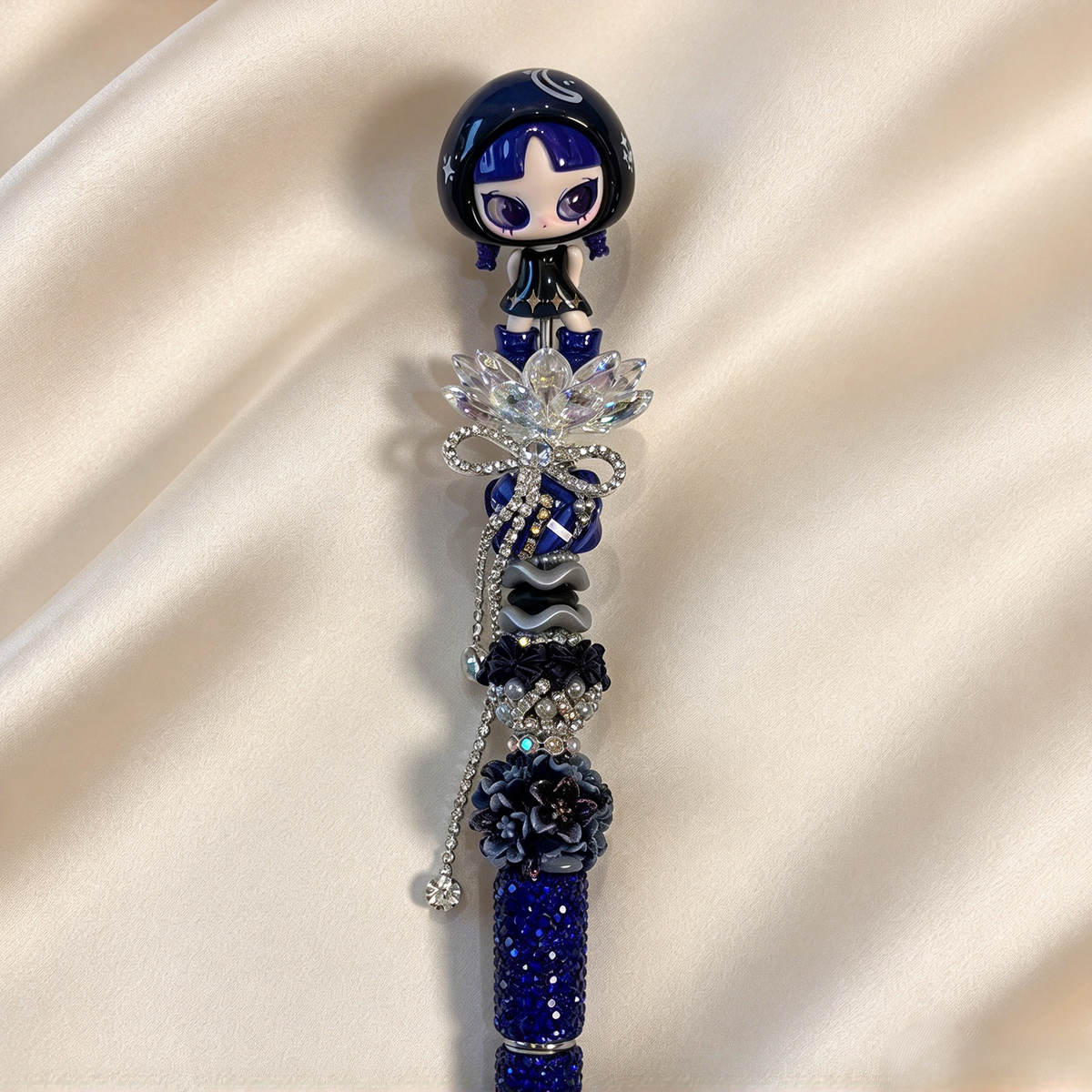 Midnight Sapphire Inn Rhinestone Pen