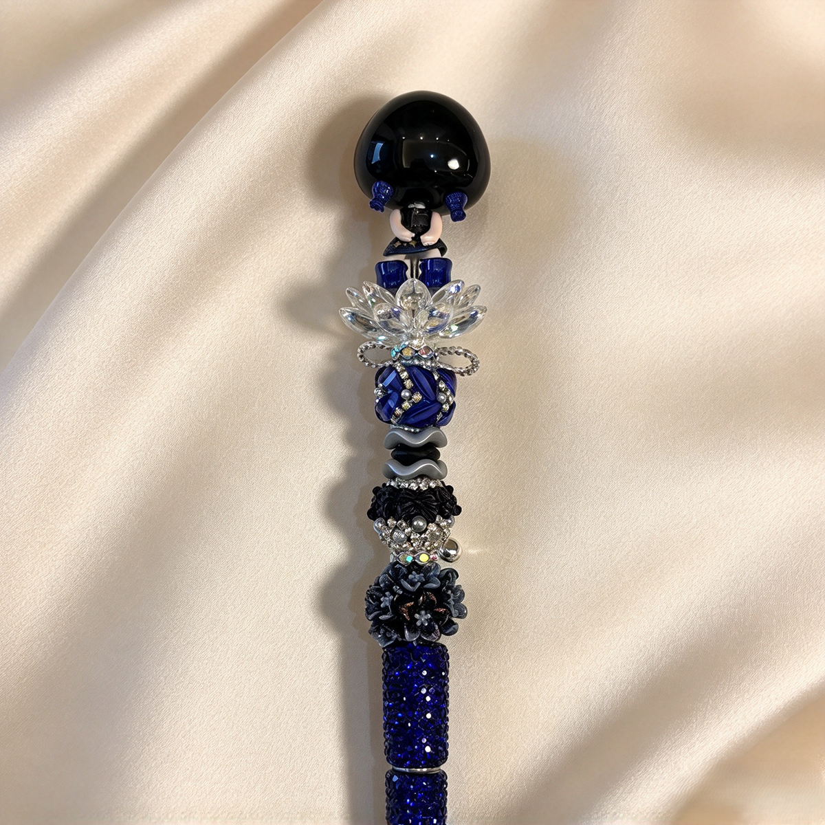 Midnight Sapphire Inn Rhinestone Pen