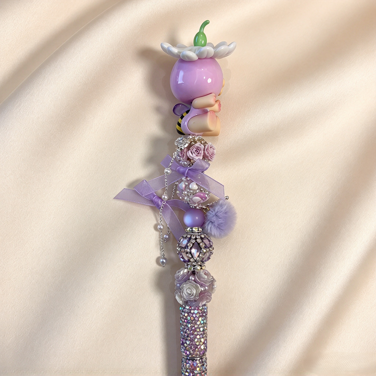 Lavender Nectar Rhinestone Pen