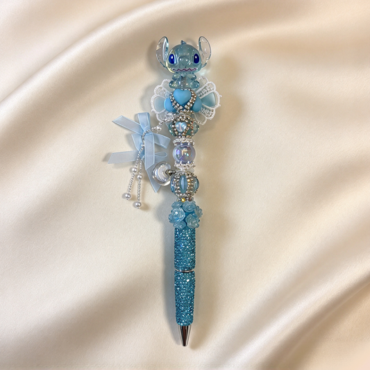 Crystal Tide Stitch Rhinestone Pen