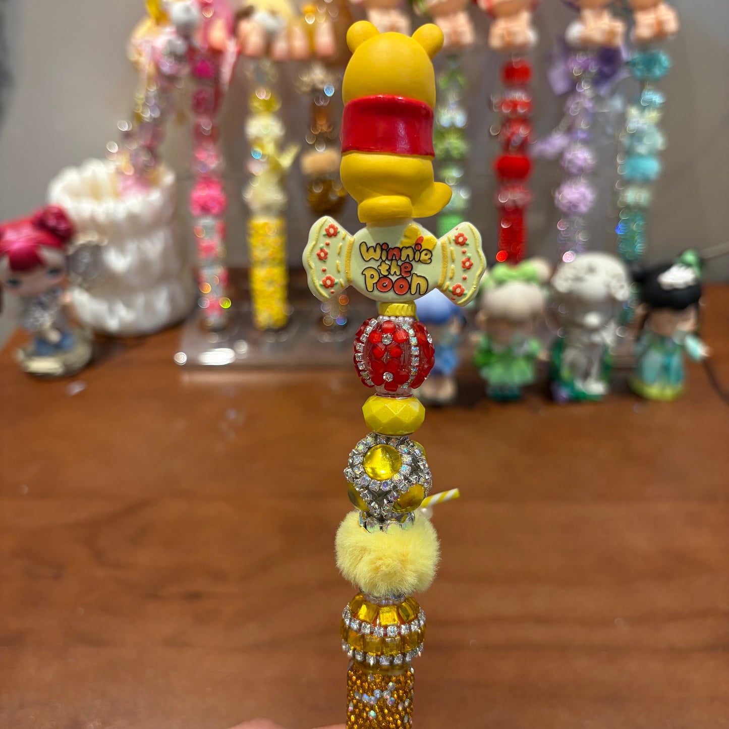 Winnie Rhinestone Handmade Pen