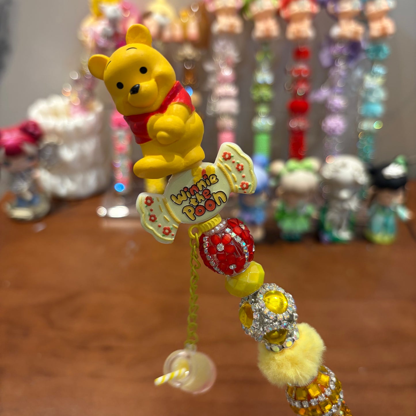 Winnie Rhinestone Handmade Pen