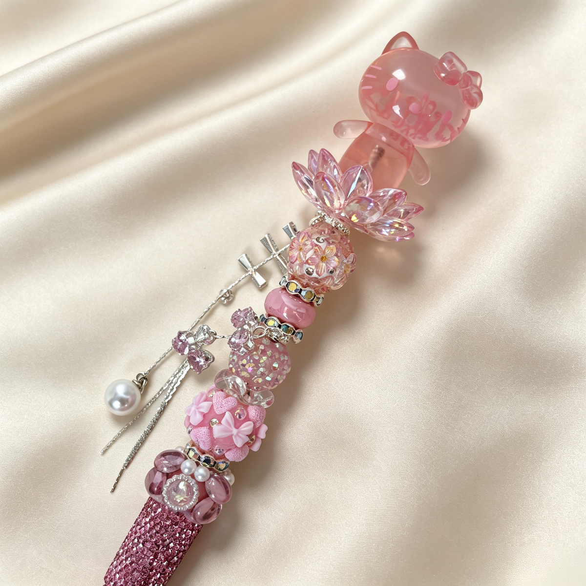 Jelly Kitty Rhinestone Pen