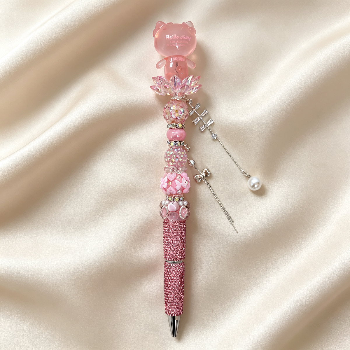 Jelly Kitty Rhinestone Pen