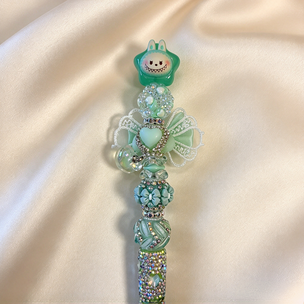 Mint Star bubu Rhinestone Pen