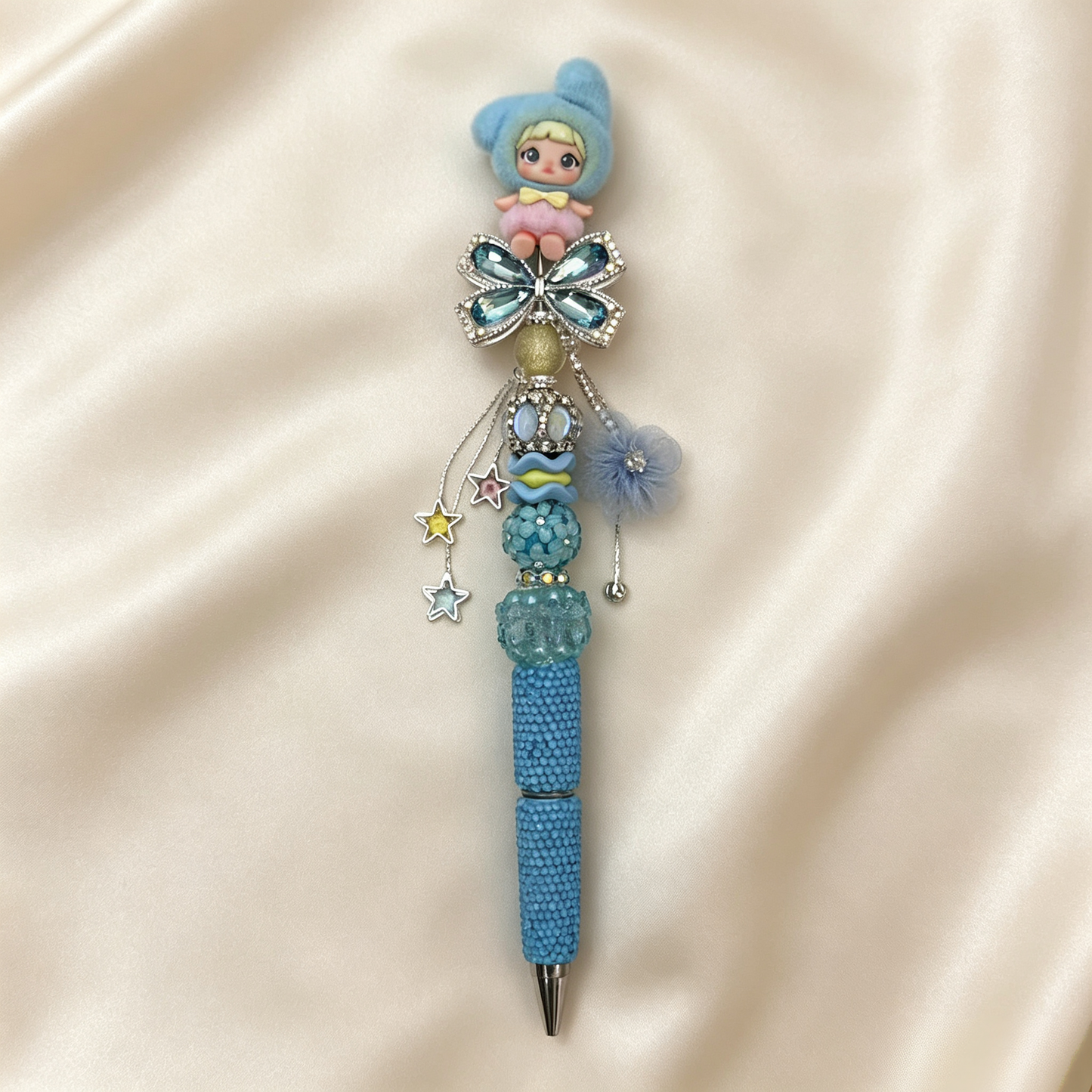 Nommi Starry Aesthetic Rhinestone Handmade Pen