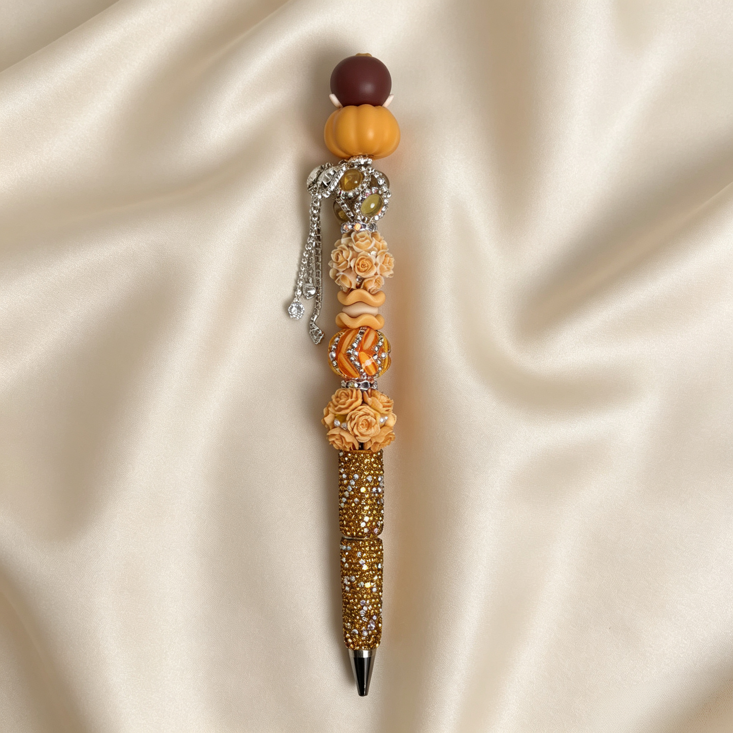 Halloween Special✨Pumpkin Rhinestone Handmade Pen