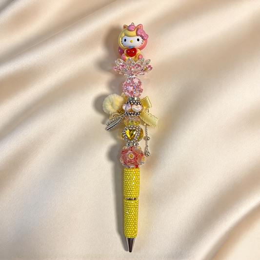 Buttercup Blush HK Rhinestone Pen