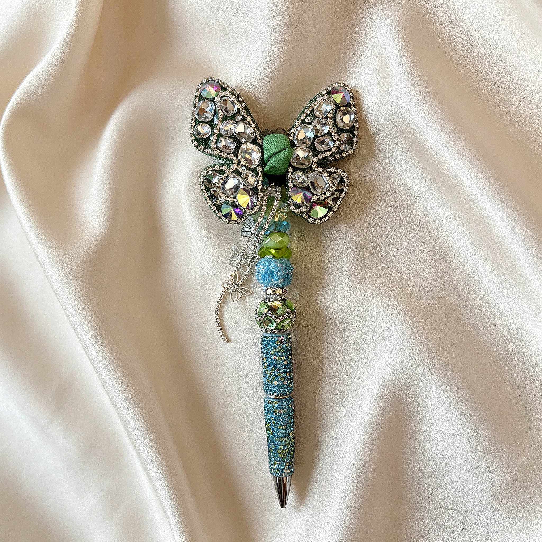 Butterfly diamond pen