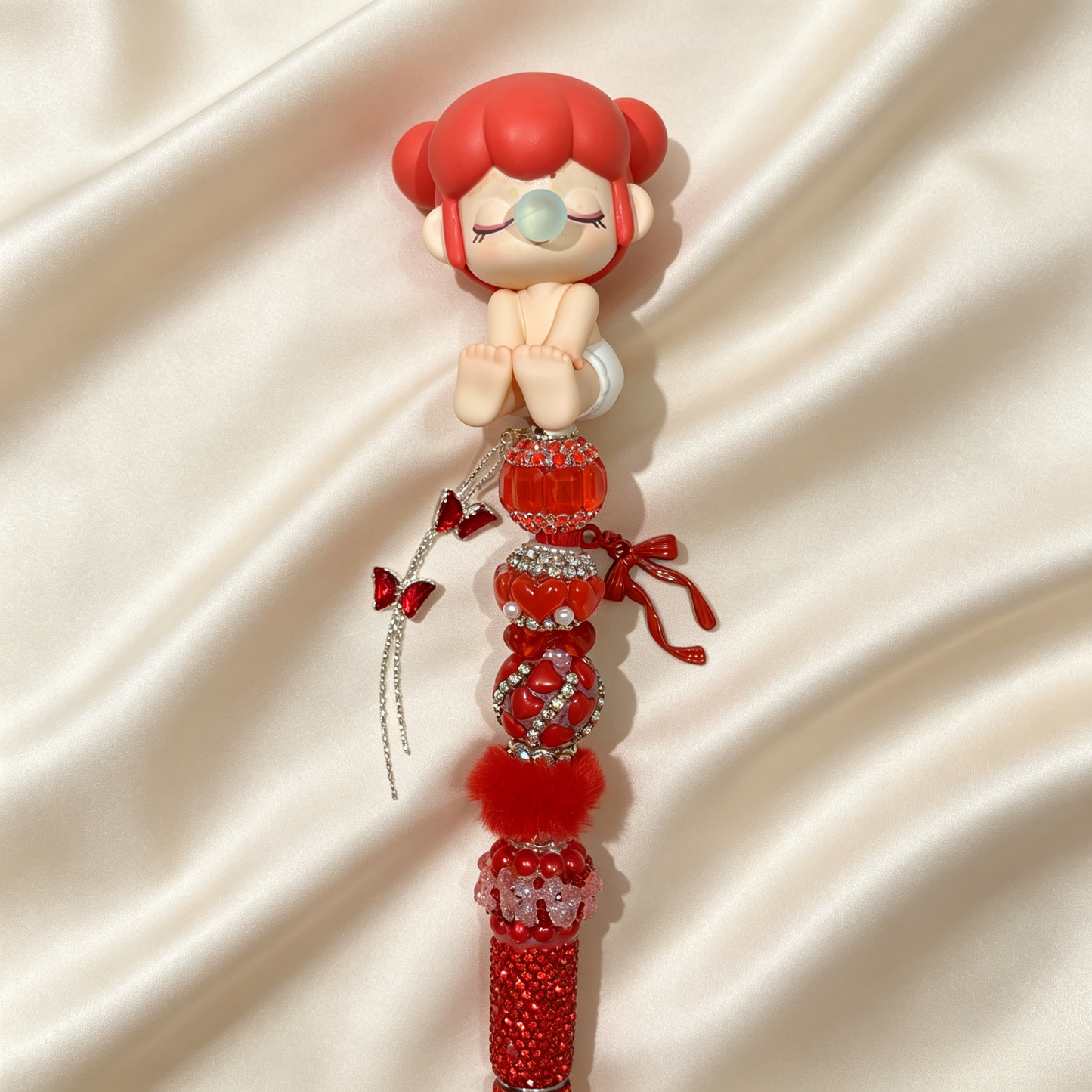 Bubble Girl Baby Nanci Handmade Rhinestone Pen
