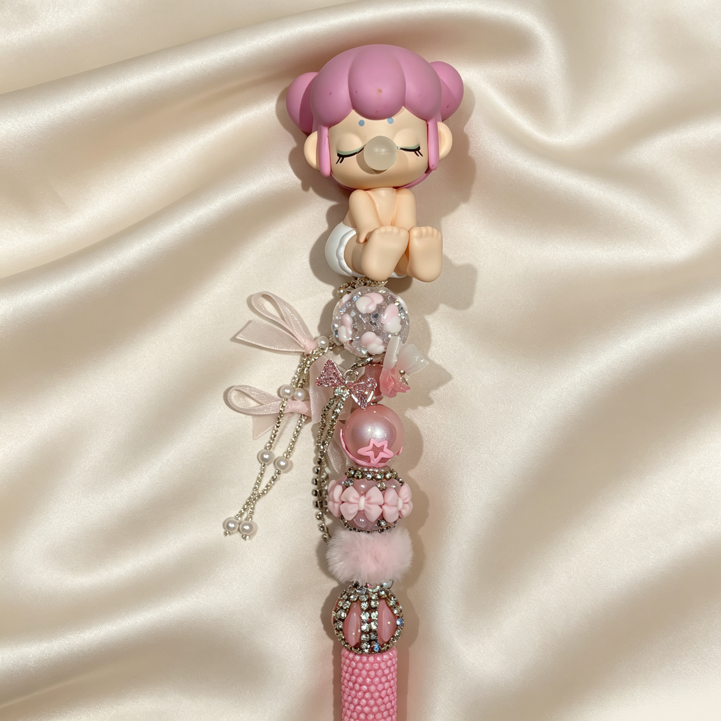 Bubble Girl Baby Nanci Handmade Rhinestone Pen