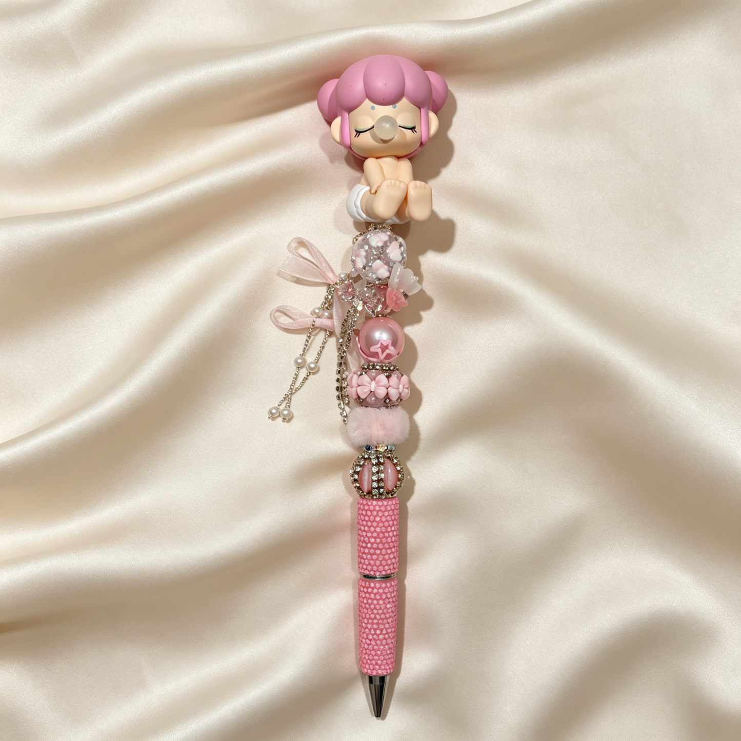 Bubble Girl Baby Nanci Handmade Rhinestone Pen