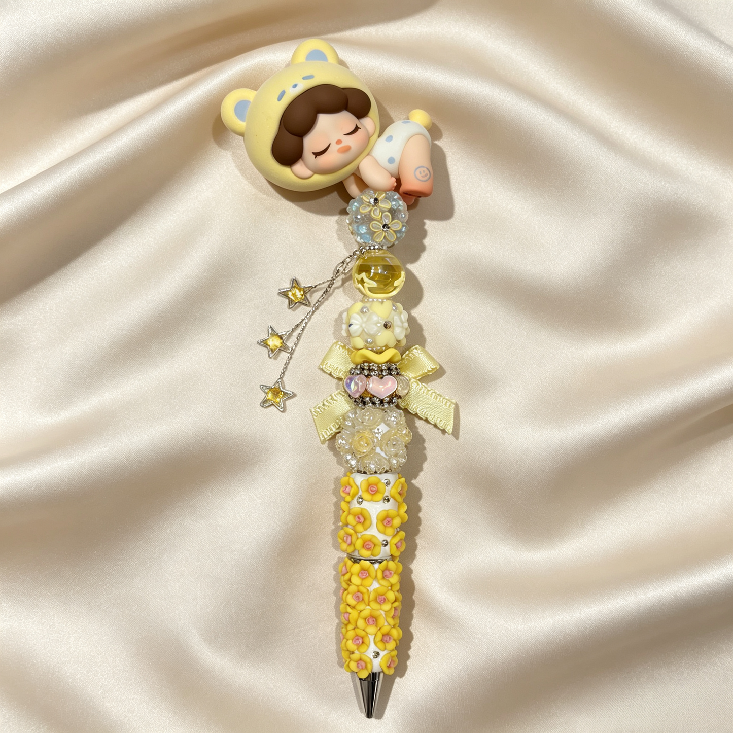 Sleepy Wendy Handmade Rhinestone Pen