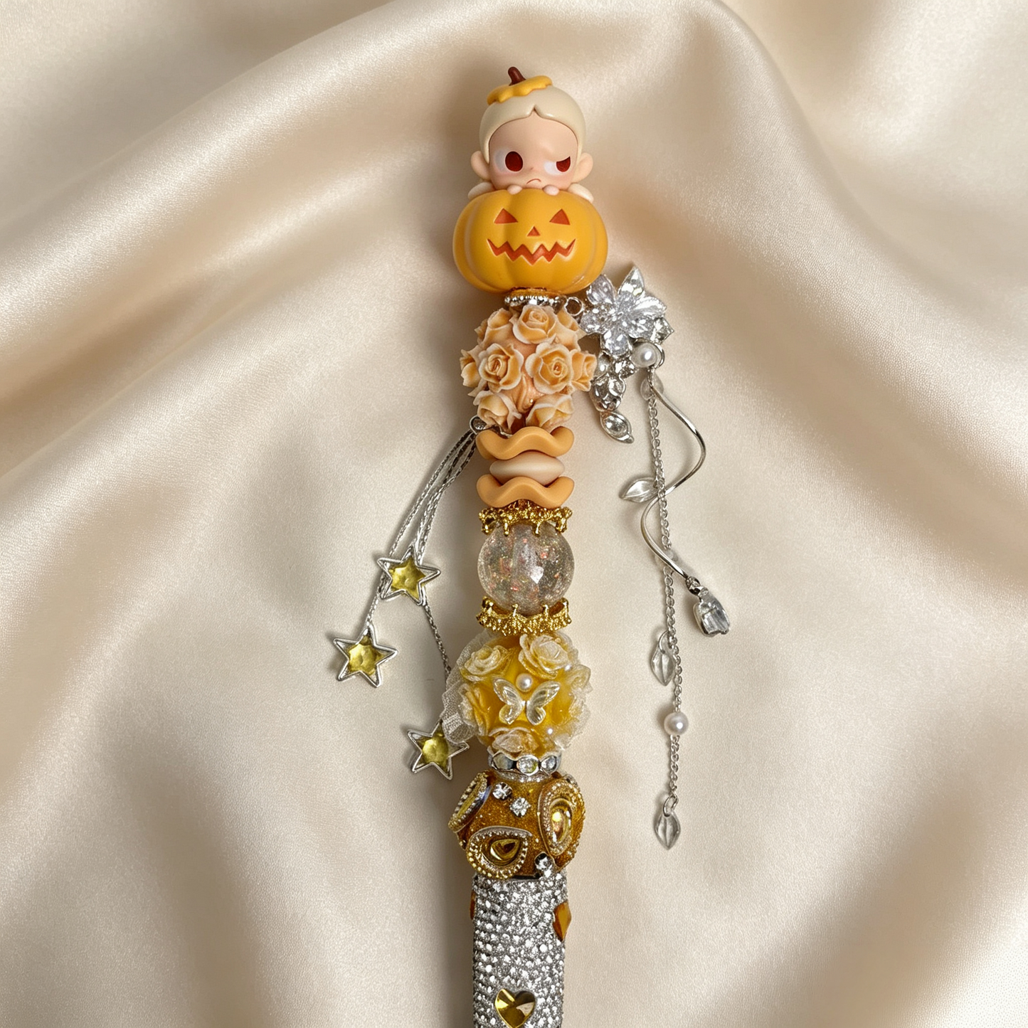Halloween Special✨Pumpkin Rhinestone Handmade Pen