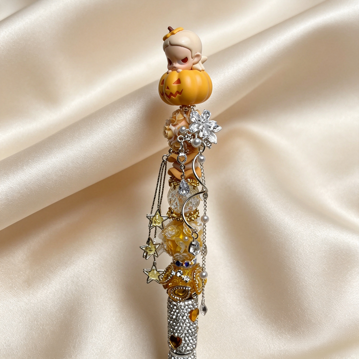 Halloween Special✨Pumpkin Rhinestone Handmade Pen