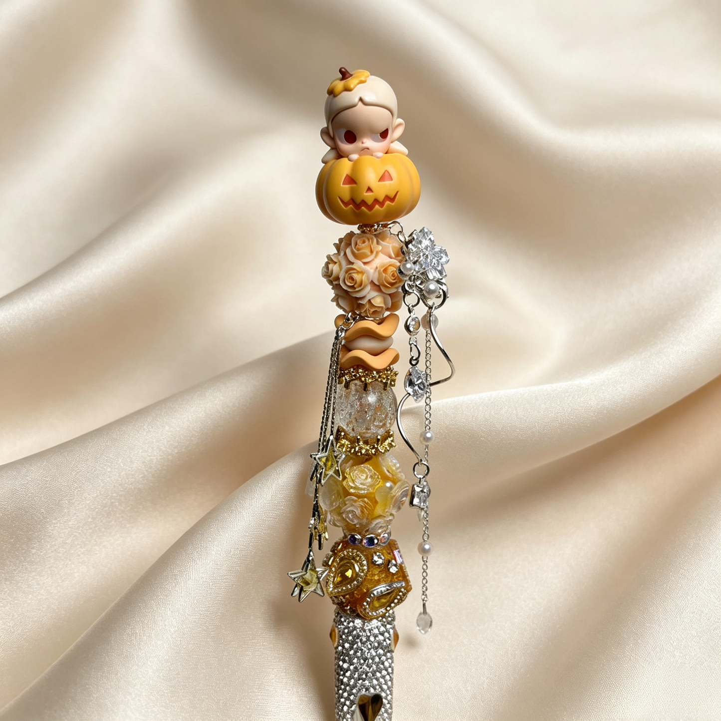 Halloween Special✨Pumpkin Rhinestone Handmade Pen